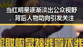 当红明星逐渐淡出公众视野，背后人物动向引发关注